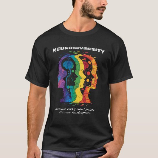 Neurodiversiteit: omdat elke geest zijn eigen schi t-shirt (Voorkant)