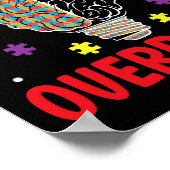 Neurodiversiteit omdat passen in overrated autisme poster (Hoek)