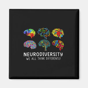 Neurodiversiteit - Omhels ADHD Autisme Bewustzijn Magneet