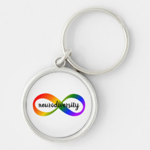 Neurodiversiteit Oneindigheid Sleutelhanger
