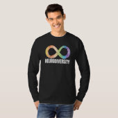 Neurodiversiteit Oneindigheidssymbool Spectrum Aut T-shirt (Voorkant volledig)