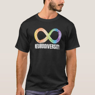 Neurodiversiteit Oneindigheidssymbool Spectrum Aut T-shirt