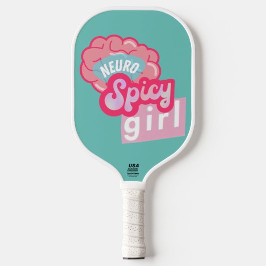 Neurodiversiteit Pickleball Paddle (Voorkant)