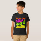 Neurodiversiteit Shirt Autisme ADHD ASS Neurodiver (Voorkant volledig)