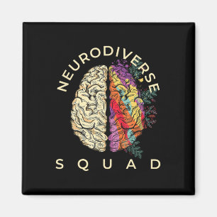 Neurodiversiteit Shirt Autisme Spectrum ASS ADHD Magneet
