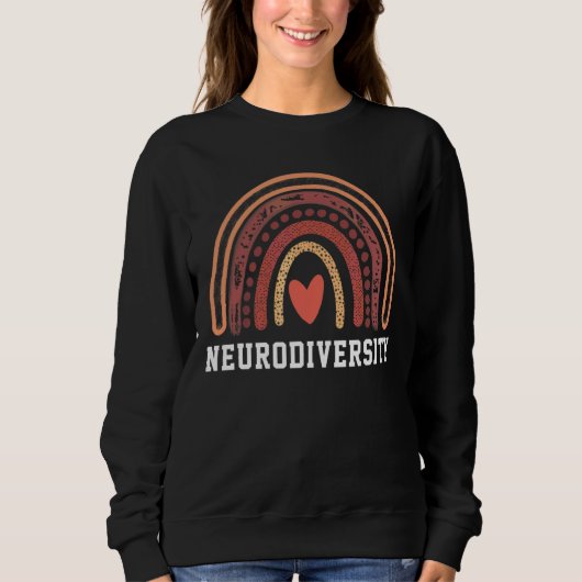 Neurodiversiteit Spectrum Regenboogautisme Bewust  Trui (Voorkant)