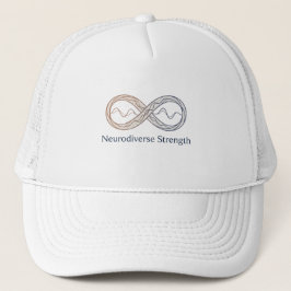 Neurodiversiteit Sterkte Oneindigheidssymbool Mini Trucker Pet