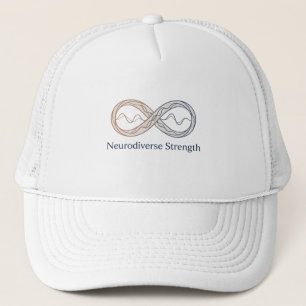 Neurodiversiteit Sterkte Oneindigheidssymbool Mini Trucker Pet