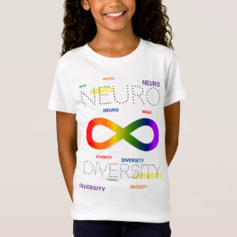 Neurodiversiteit stippen t-shirt
