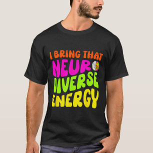 Neurodiversiteit T-shirt Autisme Adhd Asd Neurodiv