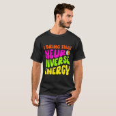 Neurodiversiteit T-shirt Autisme Adhd Asd Neurodiv (Voorkant volledig)