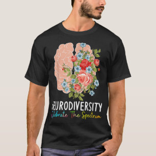 Neurodiversiteit vieren het spectrum ADHD brein A T-shirt