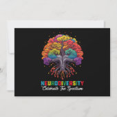 Neurodiversiteit vieren het spectrum autisme kaart (Voorkant)