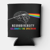 Neurodiversiteit, vieren het spectrum. De hersenen Blikjeskoeler (Voorkant)