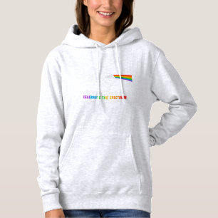 Neurodiversiteit, vieren het spectrum. De hersenen Hoodie