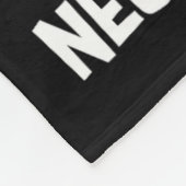 Neurodiversiteit vieren het spectrum - hersenautis fleece deken (Hoek)
