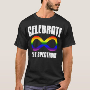 Neurodiversiteit vieren het spectrum van autisme t-shirt