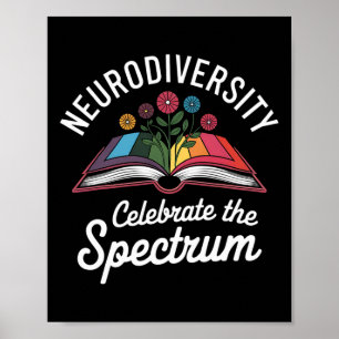 Neurodiversiteit viert het Spectrum Boek Autisme Poster