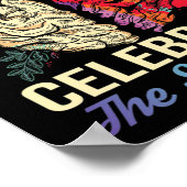 Neurodiversiteit viert het spectrum van autisme poster (Hoek)