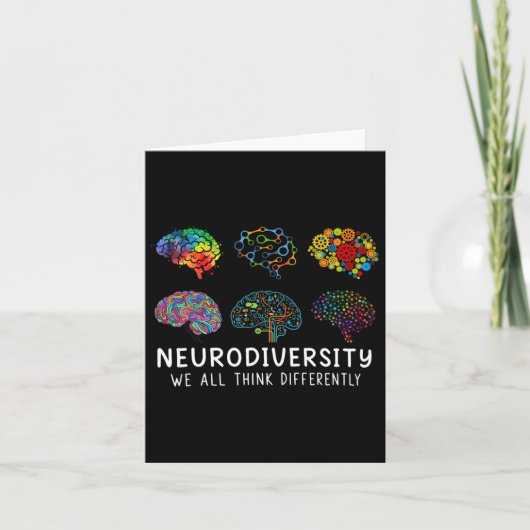 Neurodiversiteit We denken allemaal anders in Brai Kaart (Voorkant)