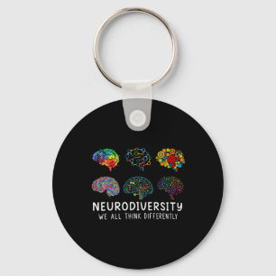 Neurodiversiteit We denken allemaal anders in Brai Sleutelhanger
