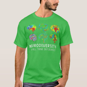 Neurodiversiteit We denken allemaal verschillend A T-shirt