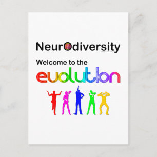 Neurodiversiteit Welkom bij de Evolutie Briefkaart