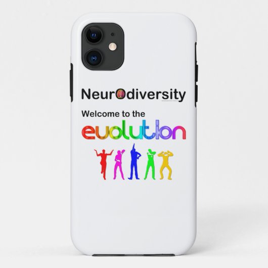 Neurodiversiteit Welkom bij de Evolutie Case-Mate iPhone Case (Achterkant)