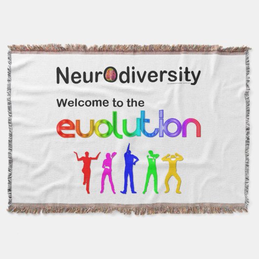 Neurodiversiteit Welkom bij de Evolutie Deken (Voorkant)