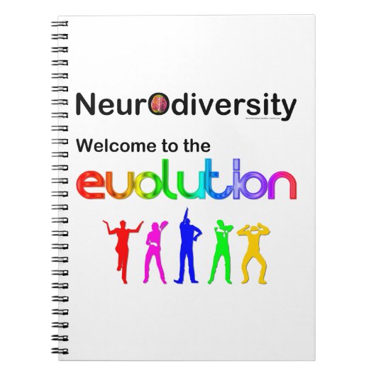 Neurodiversiteit Welkom bij de Evolutie Notitieboek (Voorkant)