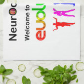 Neurodiversiteit Welkom bij de Evolutie Theedoek (Gevouwen)
