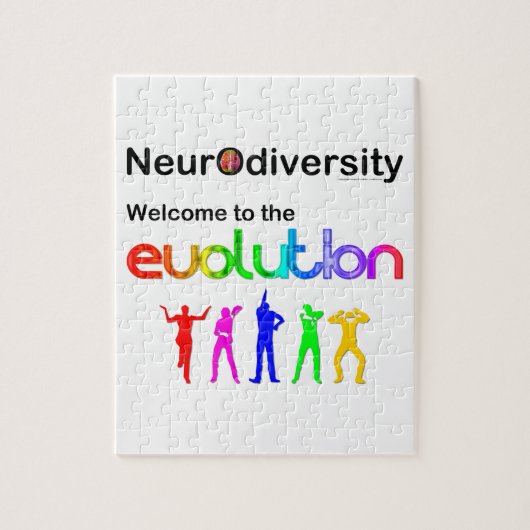 Neurodiversiteit Welkom in de evolutie Legpuzzel (Verticaal)