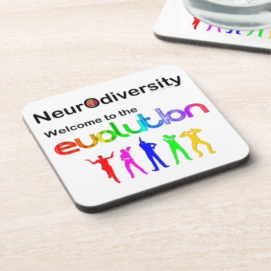 Neurodiversiteit Welkom in de evolutie Onderzetter (Linkerzijde)