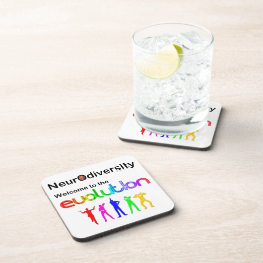 Neurodiversiteit Welkom in de evolutie Onderzetter (Rechterzijde)