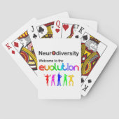 Neurodiversiteit Welkom in de evolutie Pokerkaarten (Achterkant)