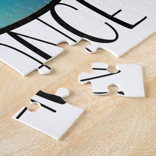 Neurodiversity Autism Acceptation Rainbow Button Legpuzzel (Zijkant)