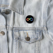 Neurodiversity Autism Awareness Acceptatie Rainbow Ronde Button 3,2 Cm (In situ)