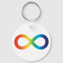Neurodiversity Autism Awareness Acceptatie Rainbow Sleutelhanger