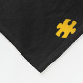 Neurodiversity Autism Awareness Boy Holding Bylloo Fleece Deken (Hoek)