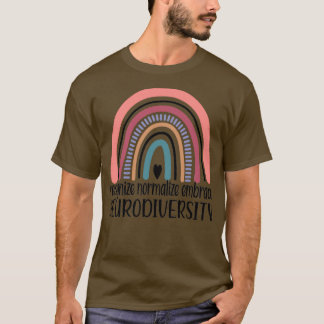 Neurodiversity Awareness Autisme Neurodivergent AS T-shirt