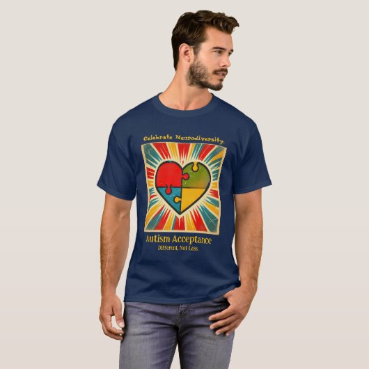 Neurodiversity Awareness T-Shirt (Voorkant volledig)