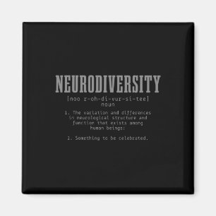 Neurodiversity Definition Autism Awareness Maand Magneet
