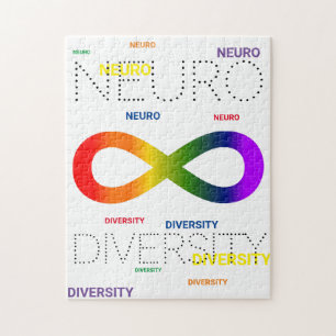 Neurodiversity dots Puzzle Legpuzzel