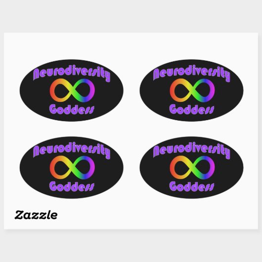 Neurodiversity Goddess sticker (Vel)