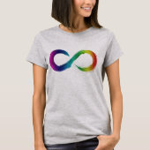 Neurodiversity Infinity Logo Shirt (Voorkant)