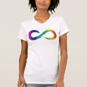 Neurodiversity Infinity Logo Shirt (Voorkant)