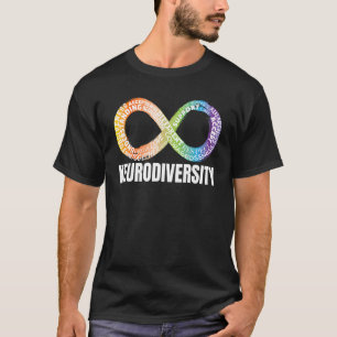 Neurodiversity Infinity Symbol Autisme Awa T-shirt