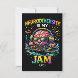 Neurodiversity Is My Jam Bedankkaart