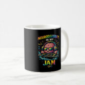 Neurodiversity Is My Jam Koffiemok (Voorkant rechts)