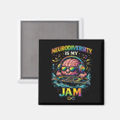 Neurodiversity Is My Jam Magneet (Voorkant / Achterkant)